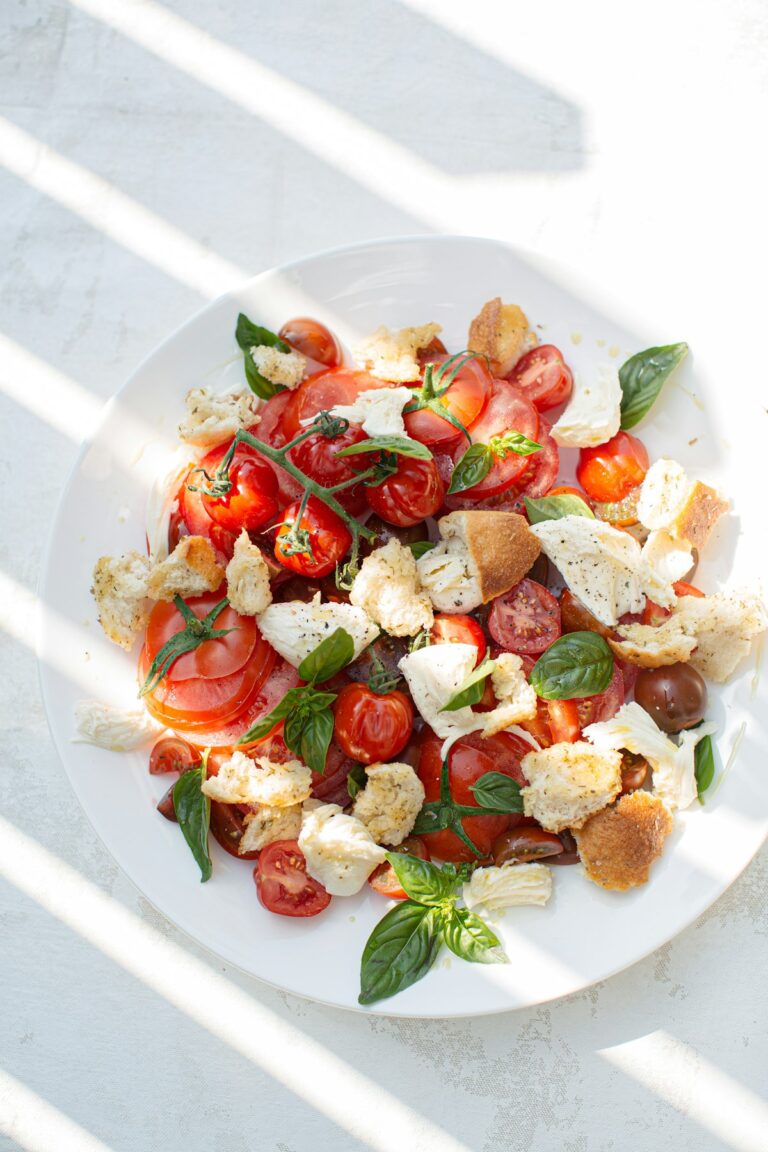 Perfect Caprese Salad with Buffalo Mozzarella and Aged Balsamic