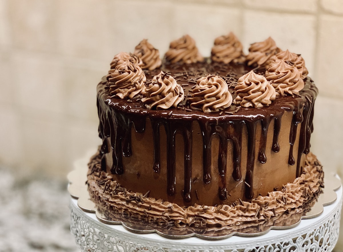 The Ultimate Dark Chocolate Layer Cake with Ganache