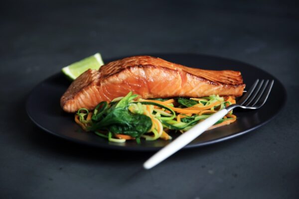 Pan-Seared Salmon with Lemon Caper Butter Sauce